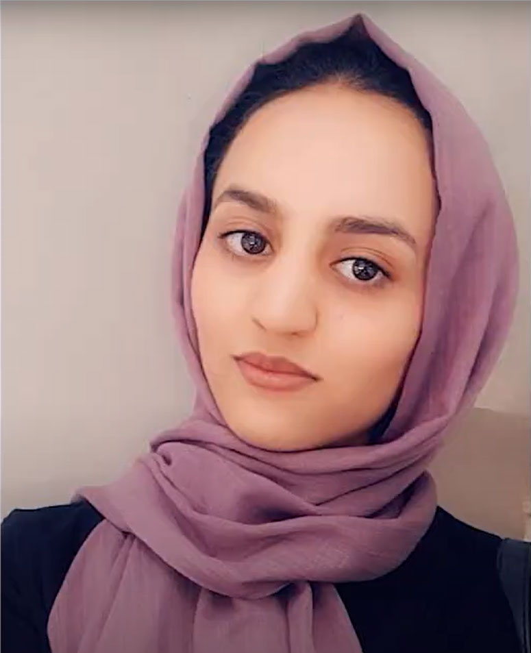 Young Afghan woman